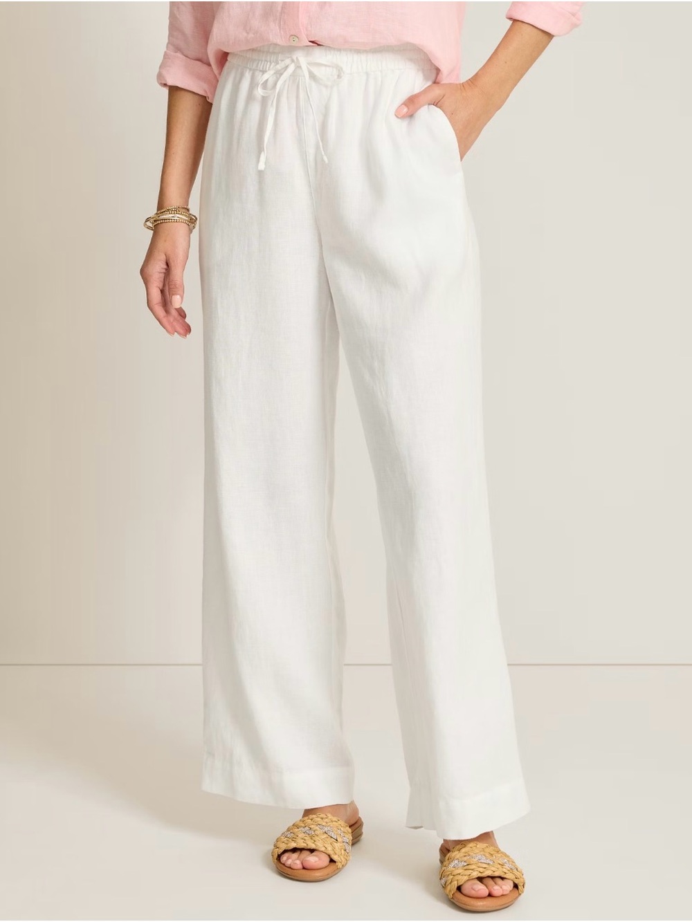 Tommy Bahama Two Palms Linen Easy Pants BRAND NEW WITH TAGS